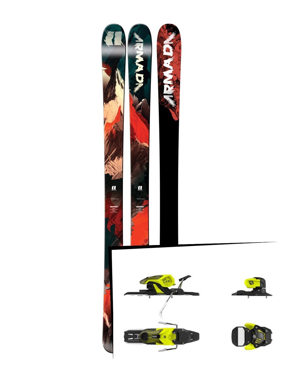 Set: Armada Invictus 99 TI 2017 + Salomon Warden 11 (1706224) - Bild 1