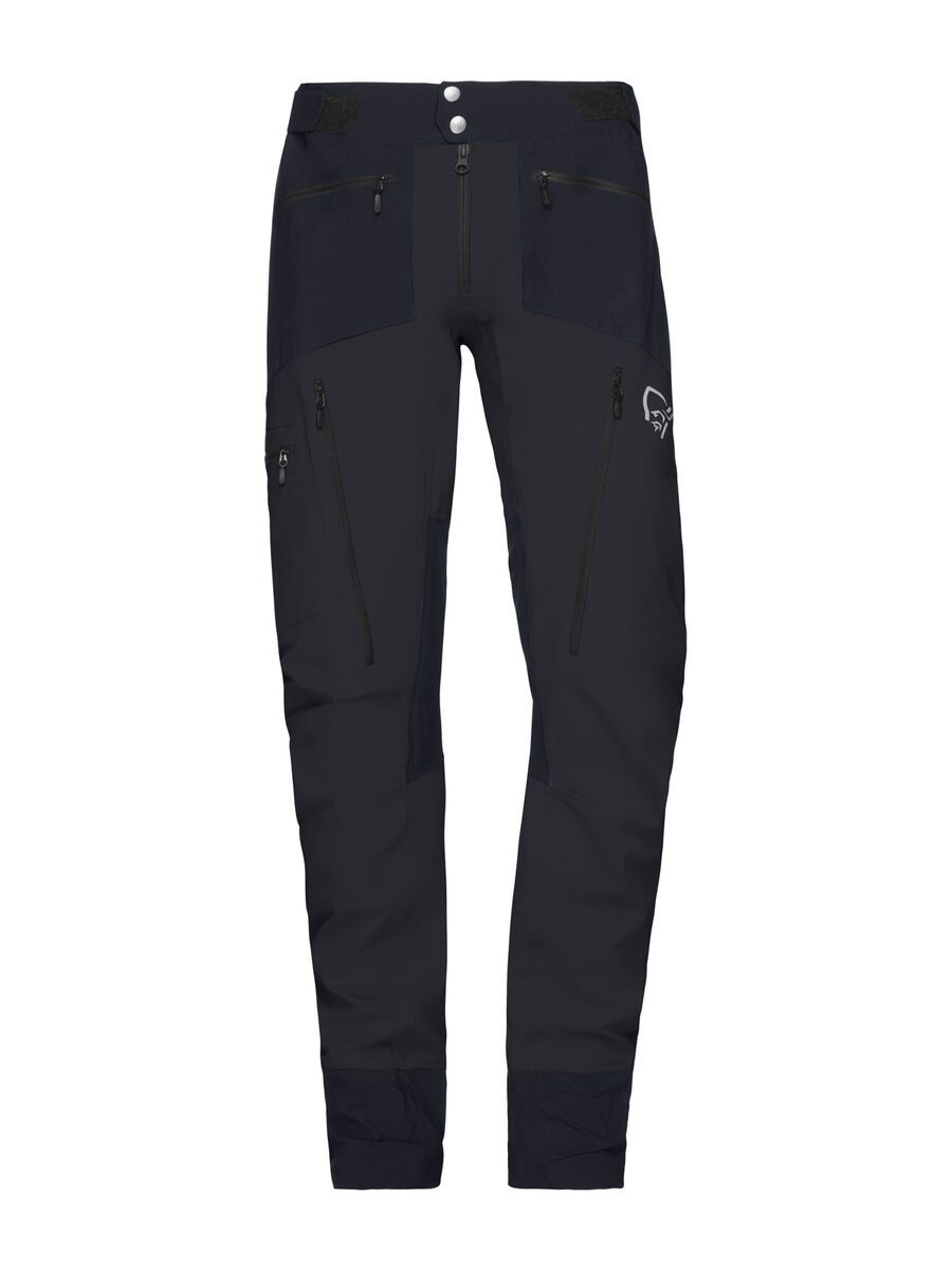Norrona fjørå Windstopper Pants (M), caviar black - Bild 1