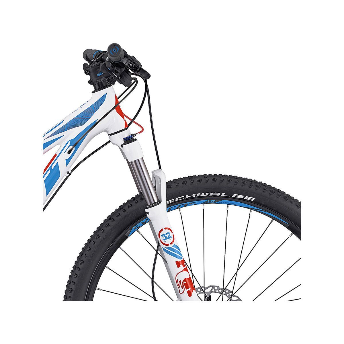Scott Contessa Scale 700, white/blue/orange - Bild 5