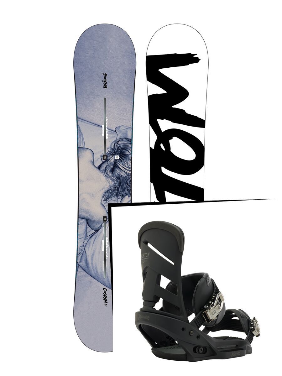 Burton Set: Custom Twin 2016 + Burton Mission EST - Bild 1