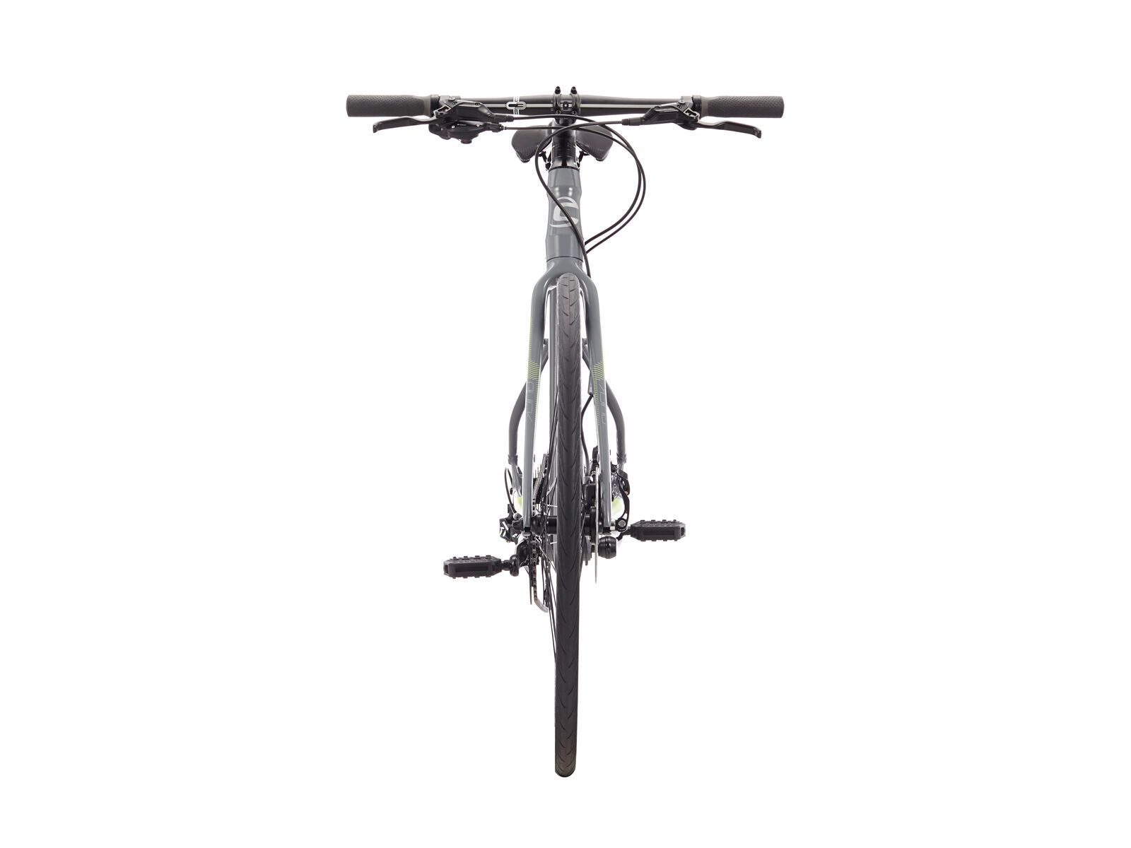 Cannondale Quick 2 Disc Women's, stealth gray w/ volt, fine silver and reflective detail - gloss (SGY) - Bild 3