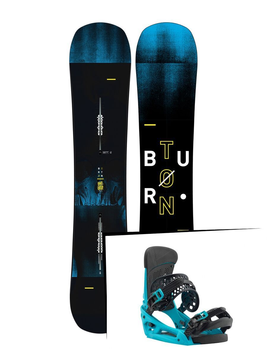 Set: Burton Instigator Wide 2019 + Burton Malavita EST tealest - Bild 1