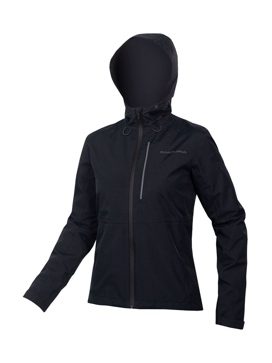Endura Wms Hummvee Waterproof Hooded Jacket, black - Bild 1