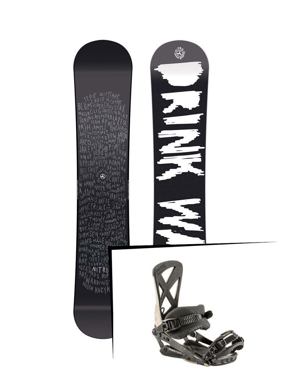 Set: Nitro Drink Water Hazzard 2019 + Nitro Phantom greywood - Bild 1