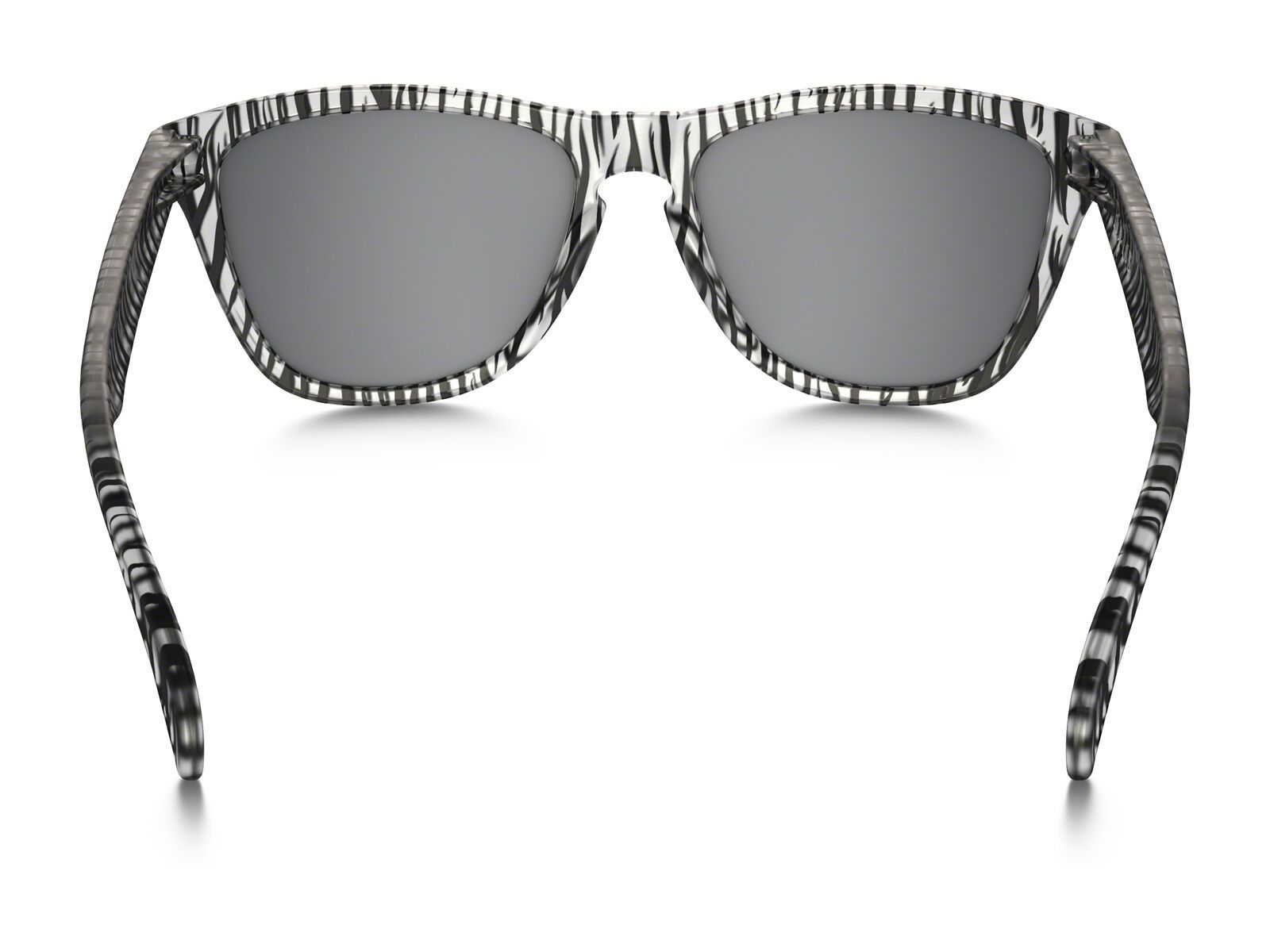 Oakley Frogskins Urban Jungle, matte clear/Lens: chrome iridium - Bild 3