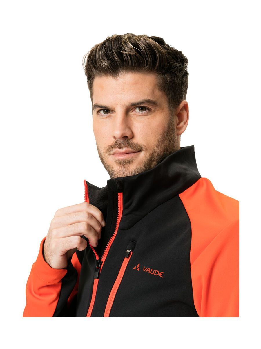 Vaude Men's Posta Softshell Jacket VI, glowing red - Bild 4