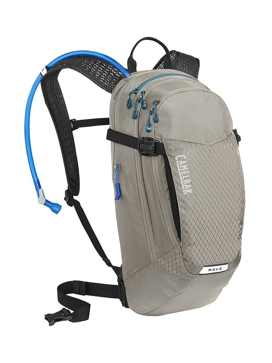 Camelbak M.U.L.E. Trinkrucksack 12 L + 3 L Reservoir, aluminum/black - Bild 1