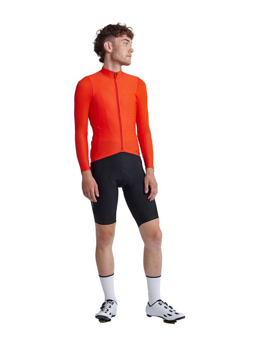 Le Col Pro Aero Long Sleeve Jersey, red - Bild 6
