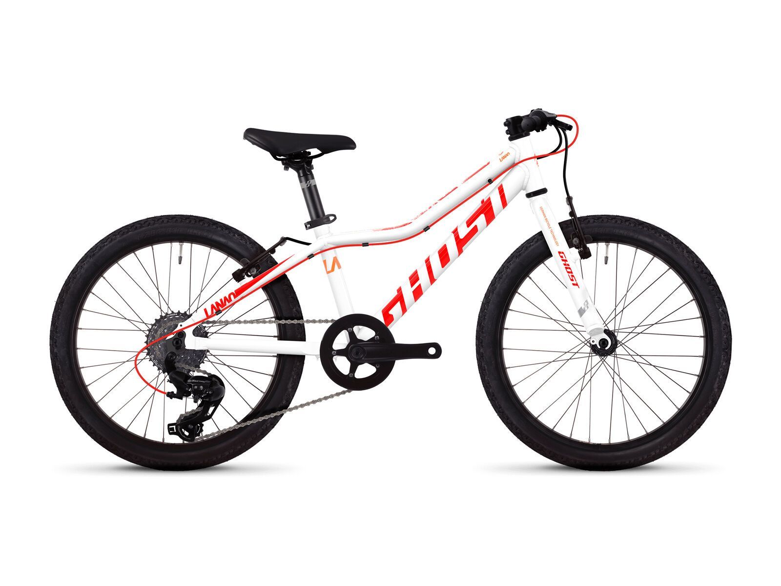 Ghost Lanao R1.0 AL, star white/neon red/juice orange - Bild 1