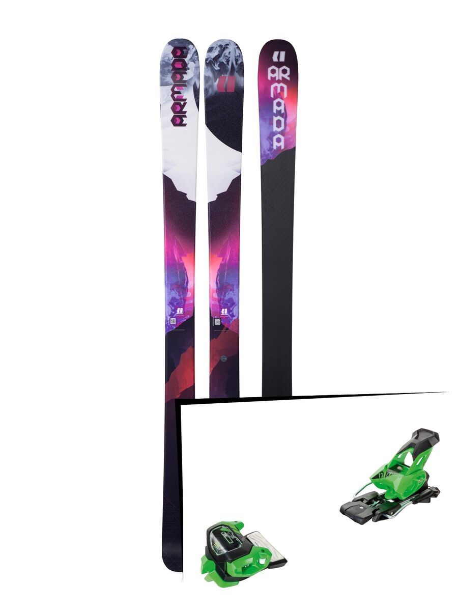 Set: Armada Victa 97 Ti 2018 + Tyrolia Attack² 13 GW green - Bild 1