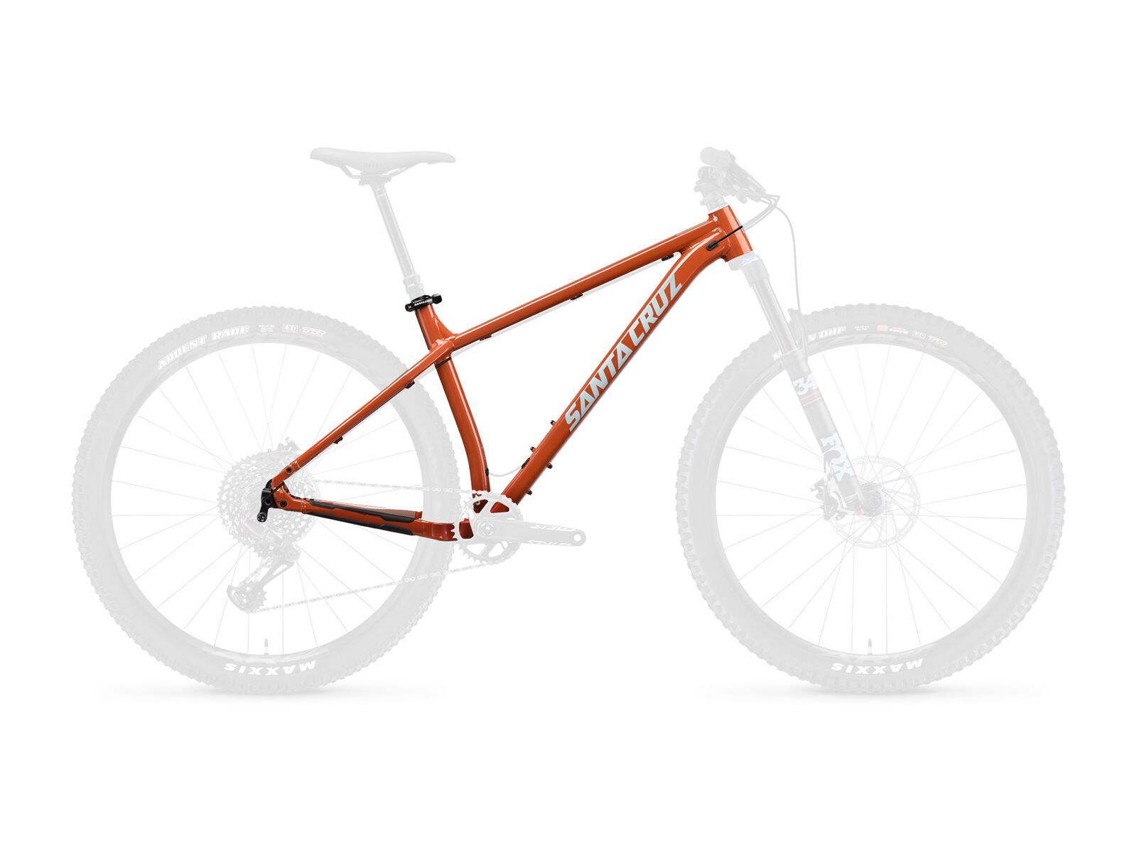 Santa Cruz Chameleon AL Frameset 29, orange and skye blue - Bild 1