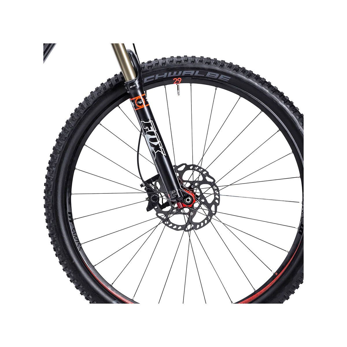 Cube Stereo Hybrid 120 HPA SL 29, black/flashred - Bild 2