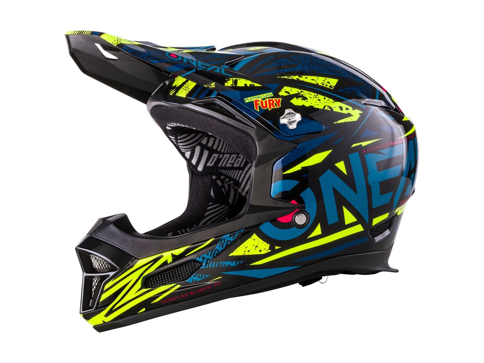 ONeal Fury RL Helmet Synthy, neon yellow - Bild 1