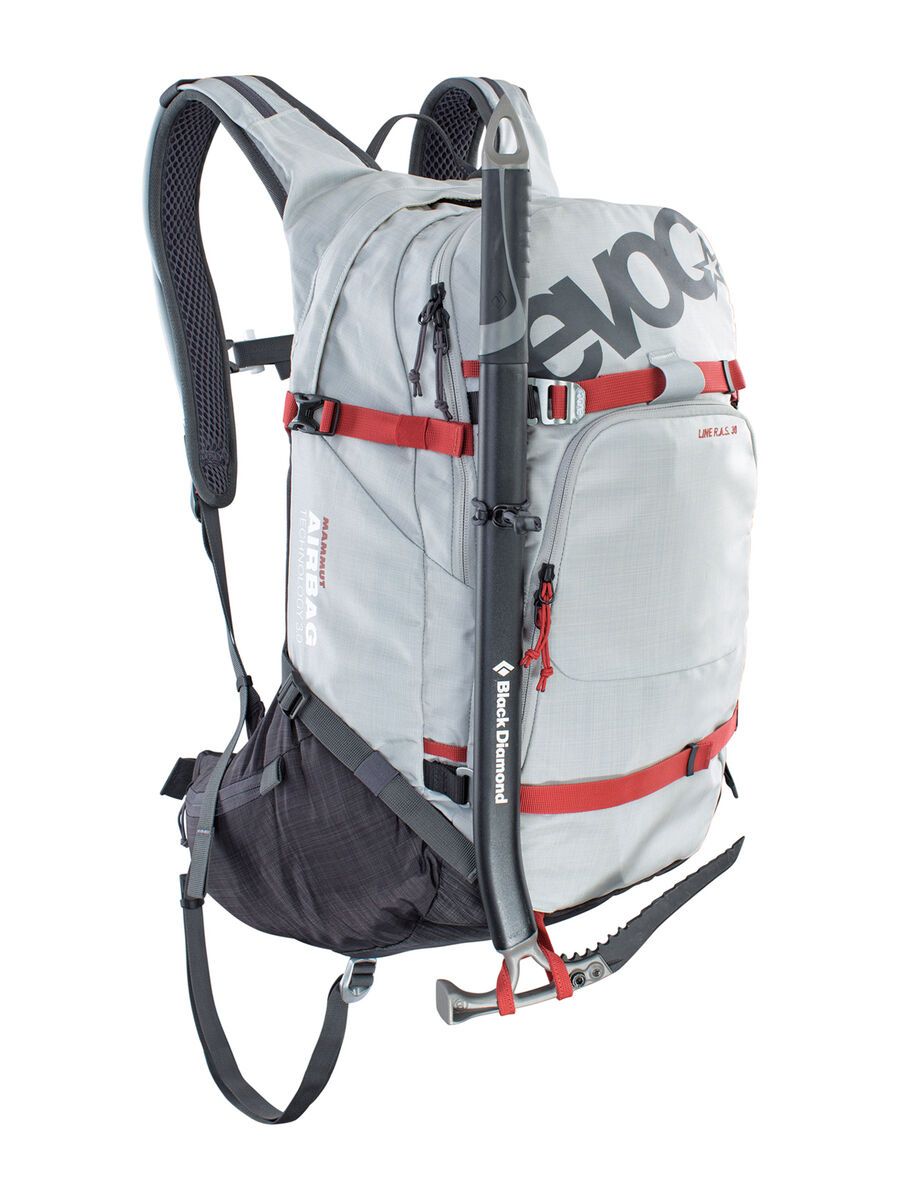 Evoc Line R.A.S. 30 - Mammut R.A.S Ready, silver/heather carbon grey - Bild 3