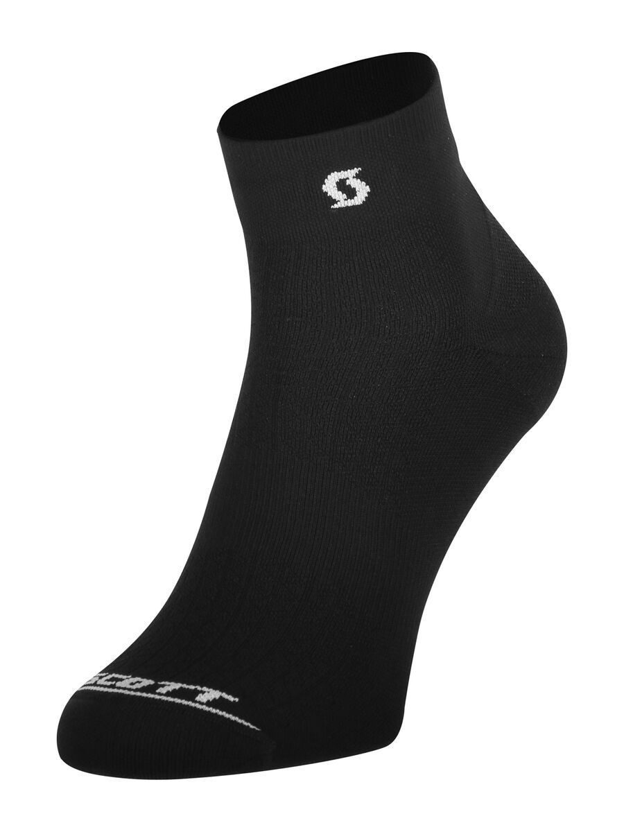 Scott Performance Quarter Socks, black/white - Bild 1
