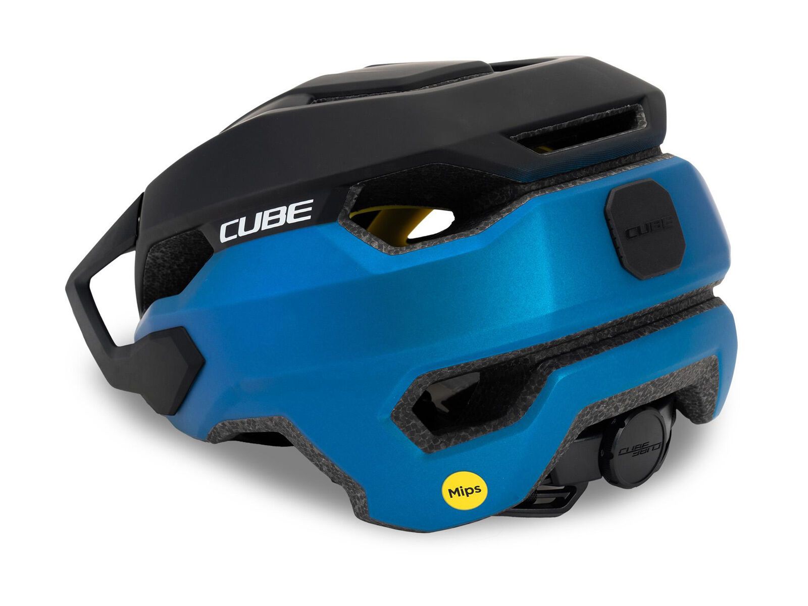 Cube Helm Stray X Actionteam, blue´n´grey - Bild 3