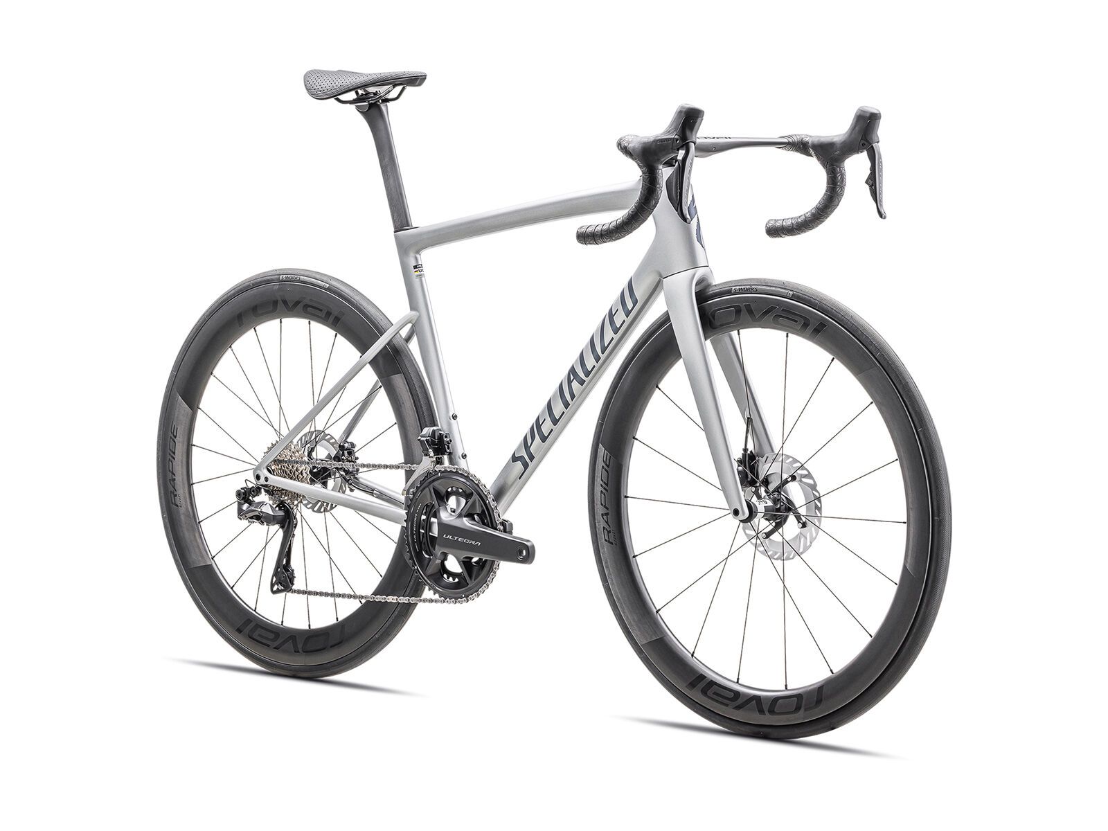 Specialized Tarmac SL8 Pro Shimano Ultegra Di2, liquid silver/satin blue pearl - Bild 2