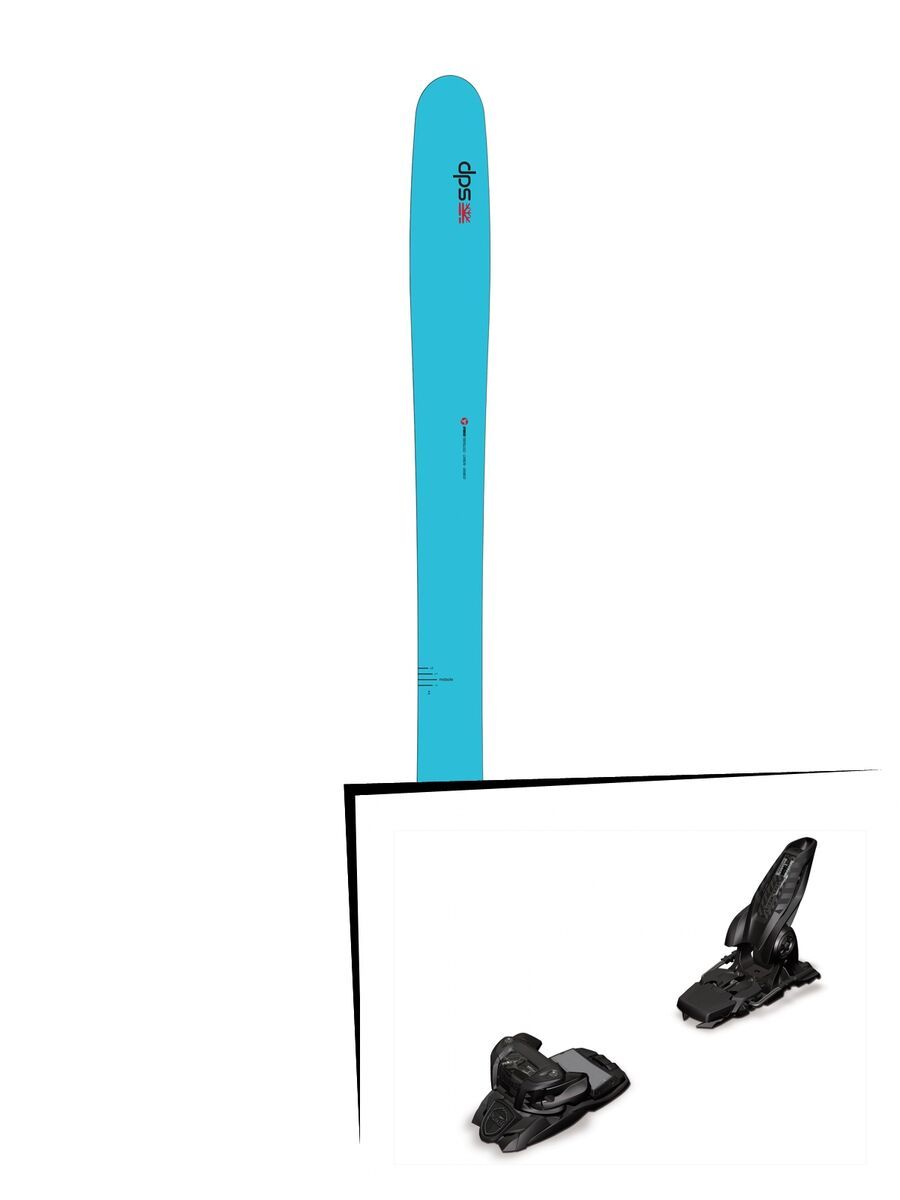 DPS Skis Set: Yvette 112 RP2 Hybrid 2016 + Marker Jester 16 - Bild 1