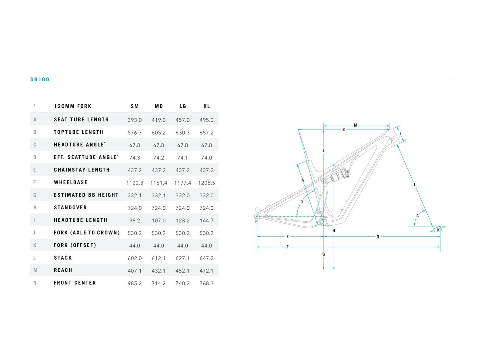 Yeti SB100 T-Series Frame, raw/grey - Bild 2