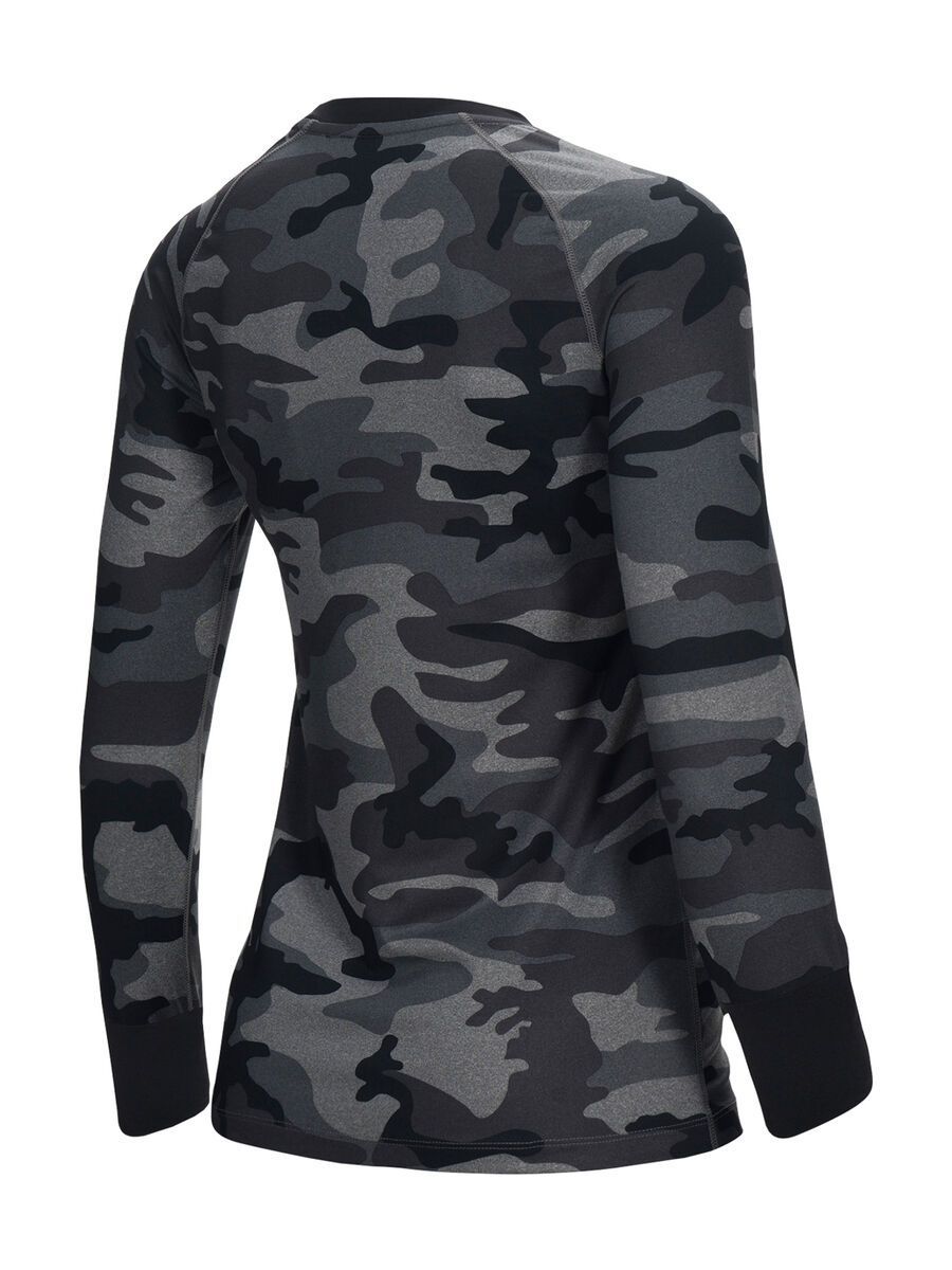 Peak Performance W Spirit Print Longsleeve, grey melange camo - Bild 3