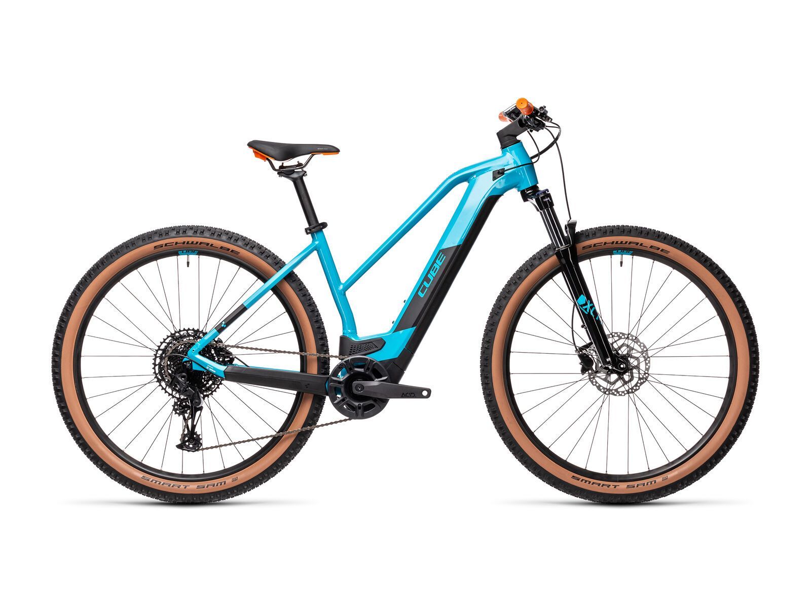 Cube Reaction Hybrid Pro 625 29 Trapeze, petrol´n´orange - Bild 1