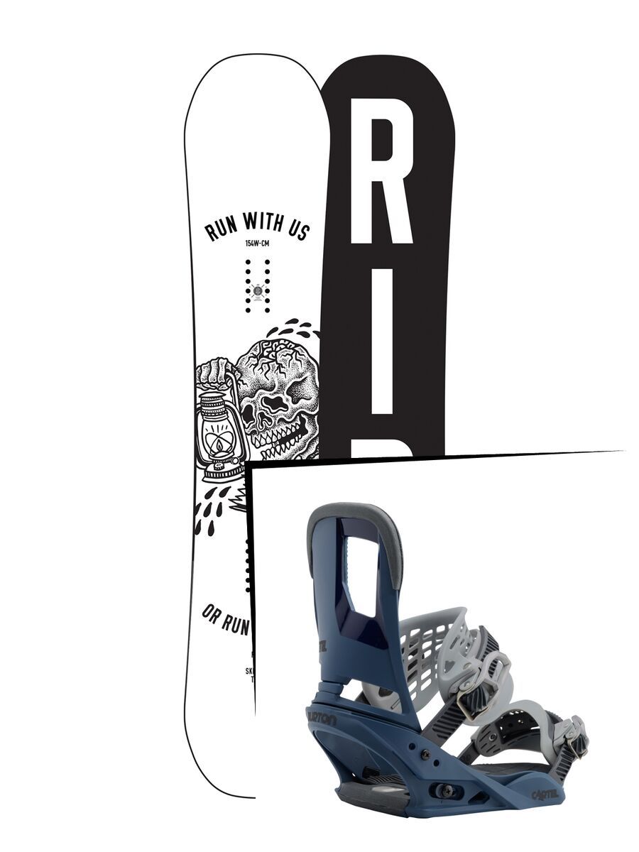 Set: Ride Burnout 2017 + Burton Cartel (1712706S) - Bild 1