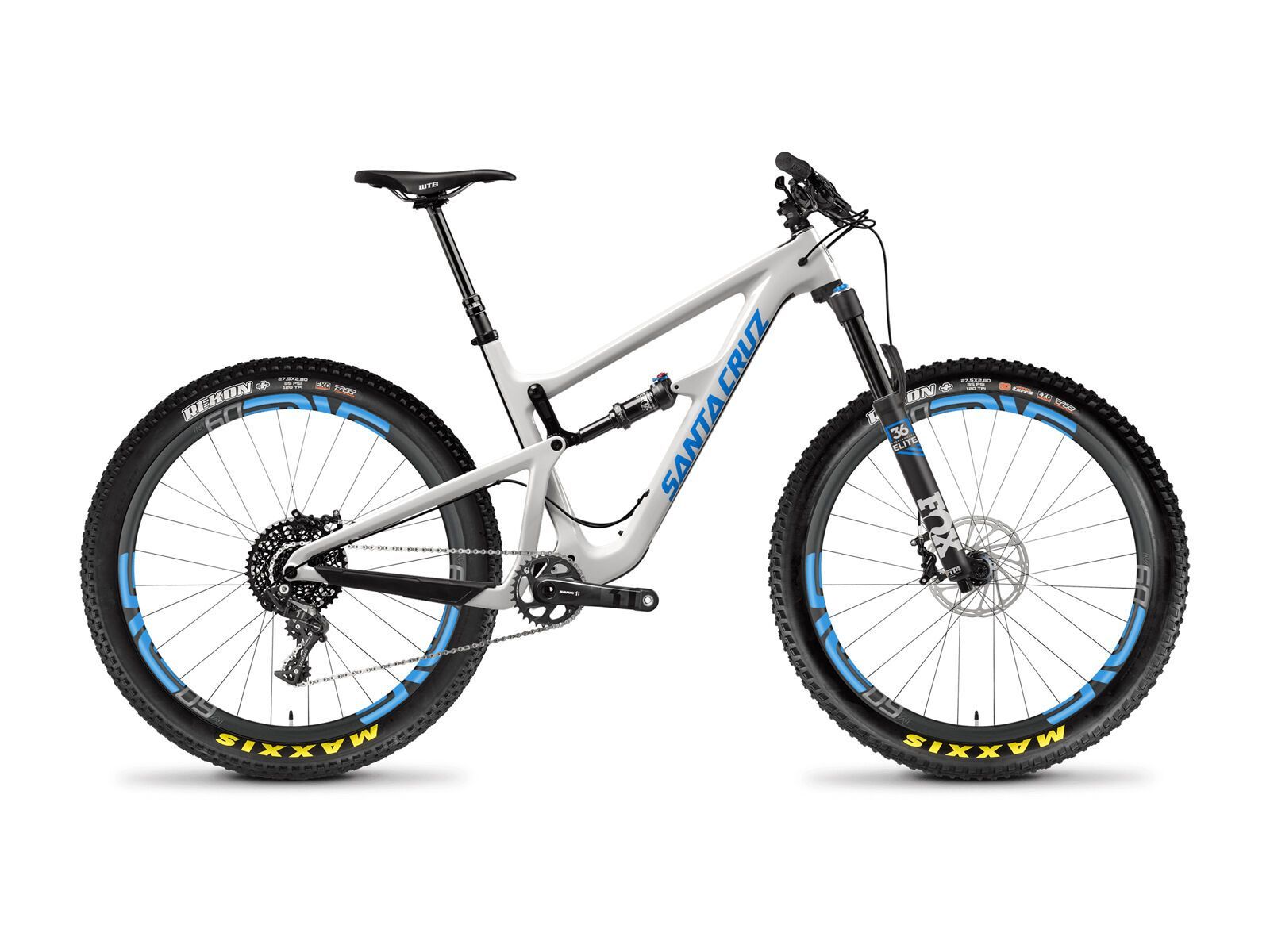 Santa Cruz Hightower CC X01 ENVE 27.5 Plus, gloss cannery grey and blue - Bild 1