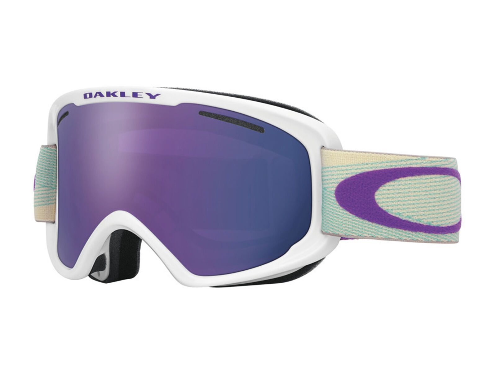 Oakley O2 XM, abstract lines purple blue/Lens: violet iridium - Bild 1