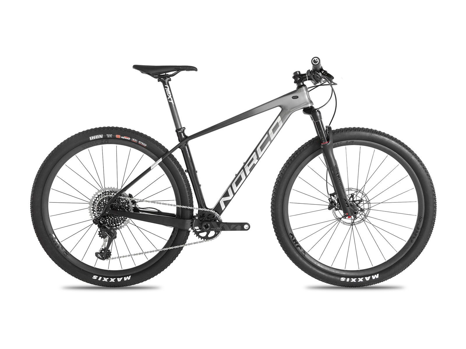 Norco Revolver HT XX1 27.5, black fade/chrome - Bild 1