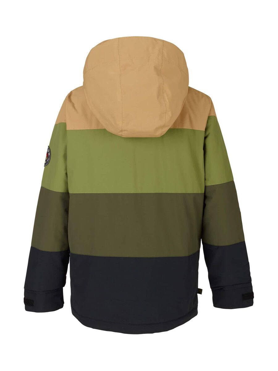 Burton Boys Symbol Jacket, true black/forest night/olive branch - Bild 2