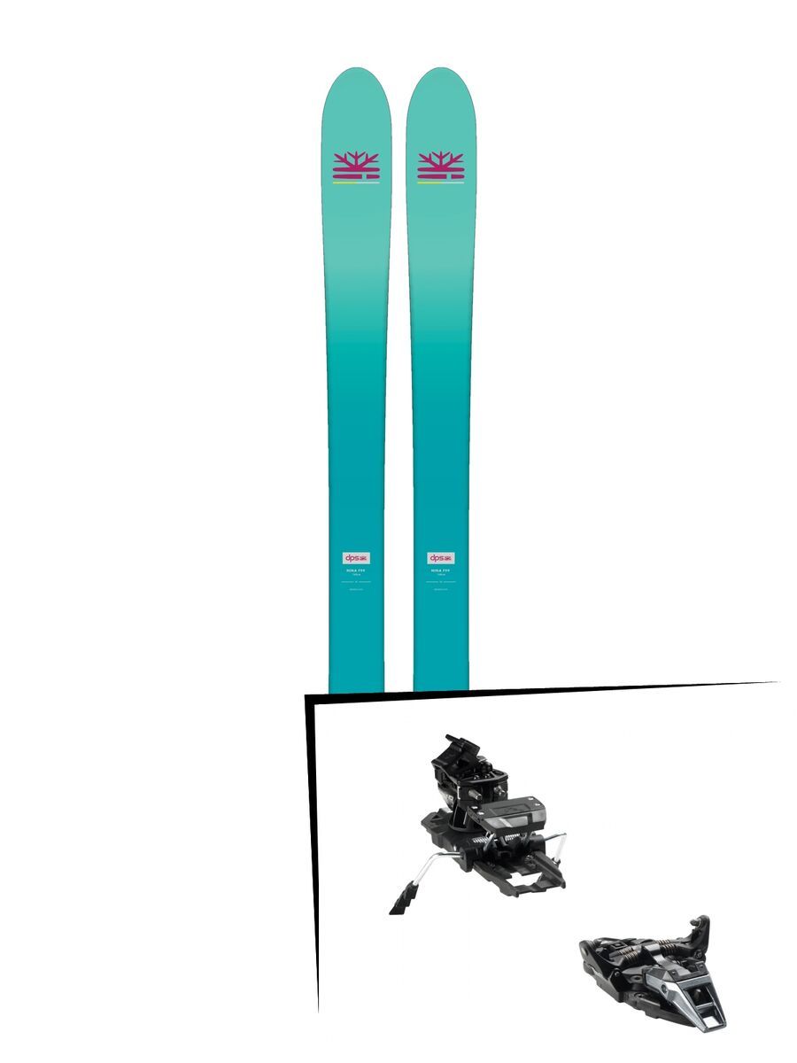 Set: DPS Skis Nina F99 Foundation 2018 + Dynafit ST Rotation 10 black - Bild 1