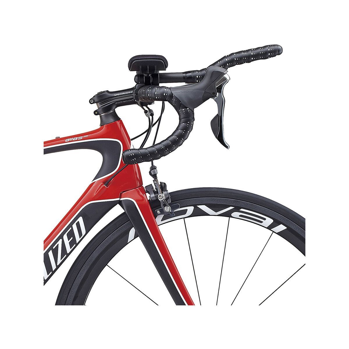 Specialized Alias Pro Tri, Gloss Flo Red/Satin Carbon - Bild 5
