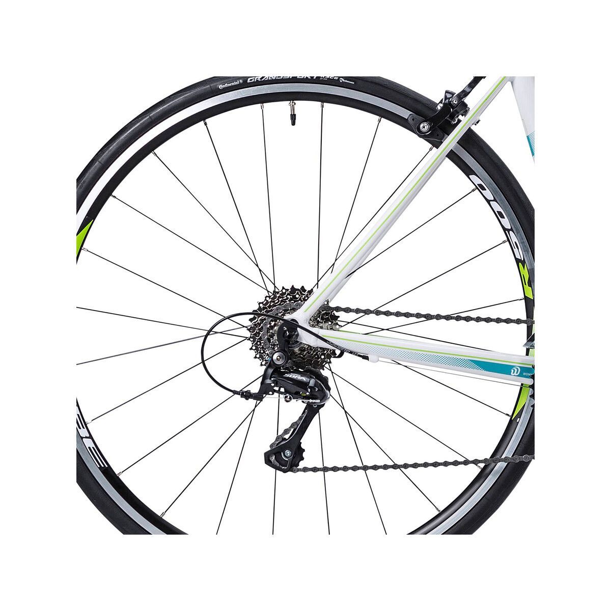 Cube Axial WLS, white/blue/green - Bild 4