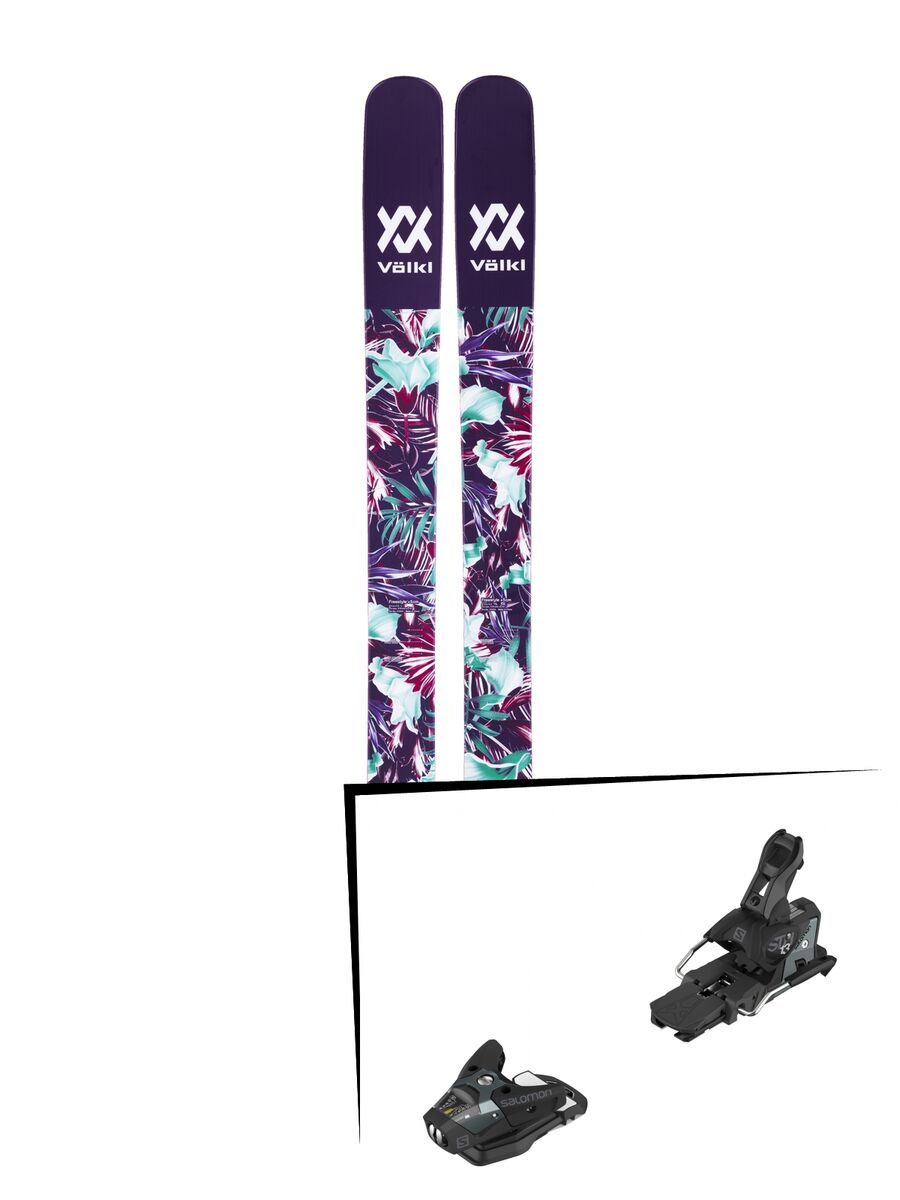 Set: Völkl Bash 116 W 2018 + Salomon STH2 WTR 13 black/dark grey - Bild 1