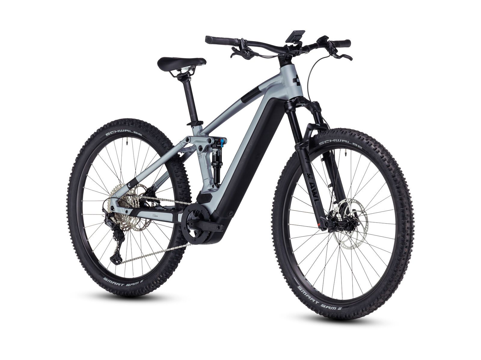 Cube Stereo Hybrid 120 Race 625 29, polarsilver´n´black - Bild 2