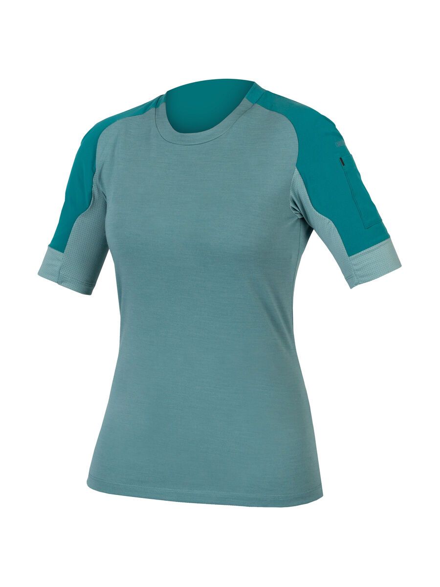 Endura Damen GV500 Trikot (kurzarm) fichtgrün XS E6208GS/2
