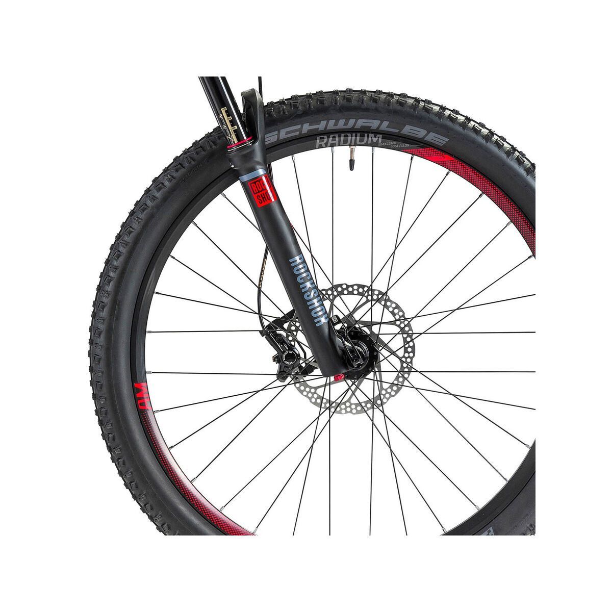 Cube AMS 150 HPA Pro 27.5, grey/flashred - Bild 2