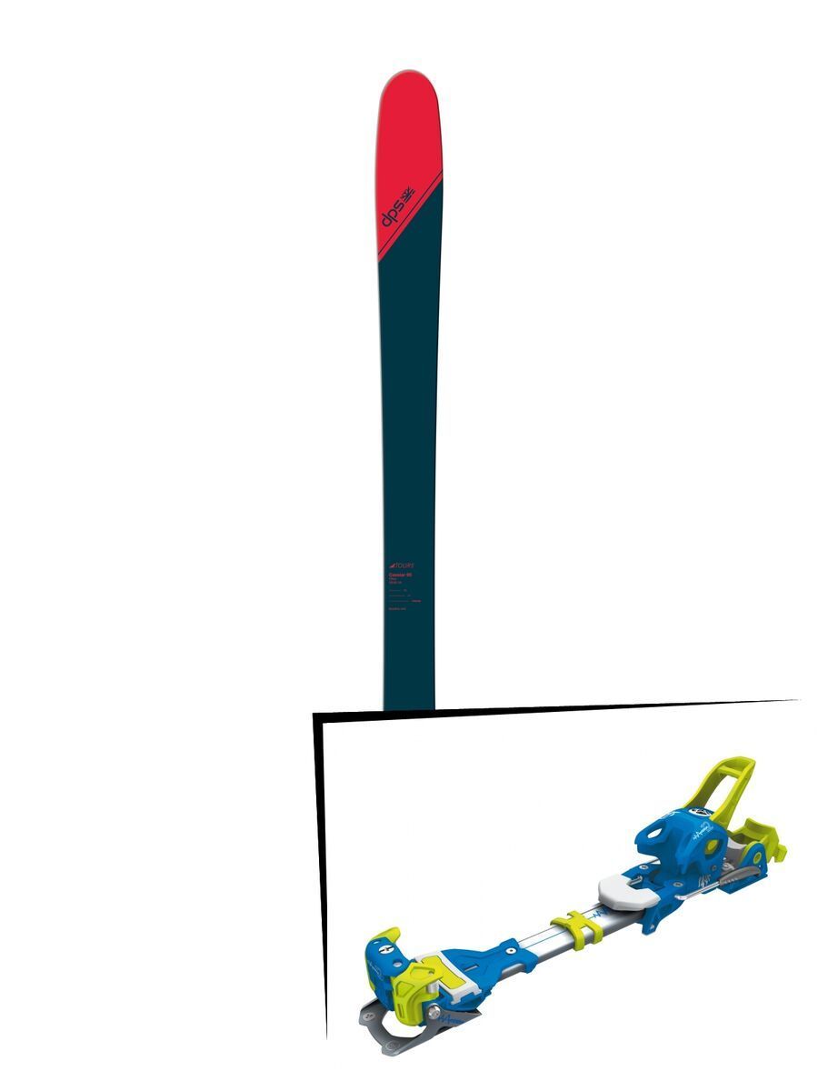 Set: DPS Skis Cassiar 95 Tour1 2018 + Tyrolia Ambition 12 soldi blue yellow - Bild 1