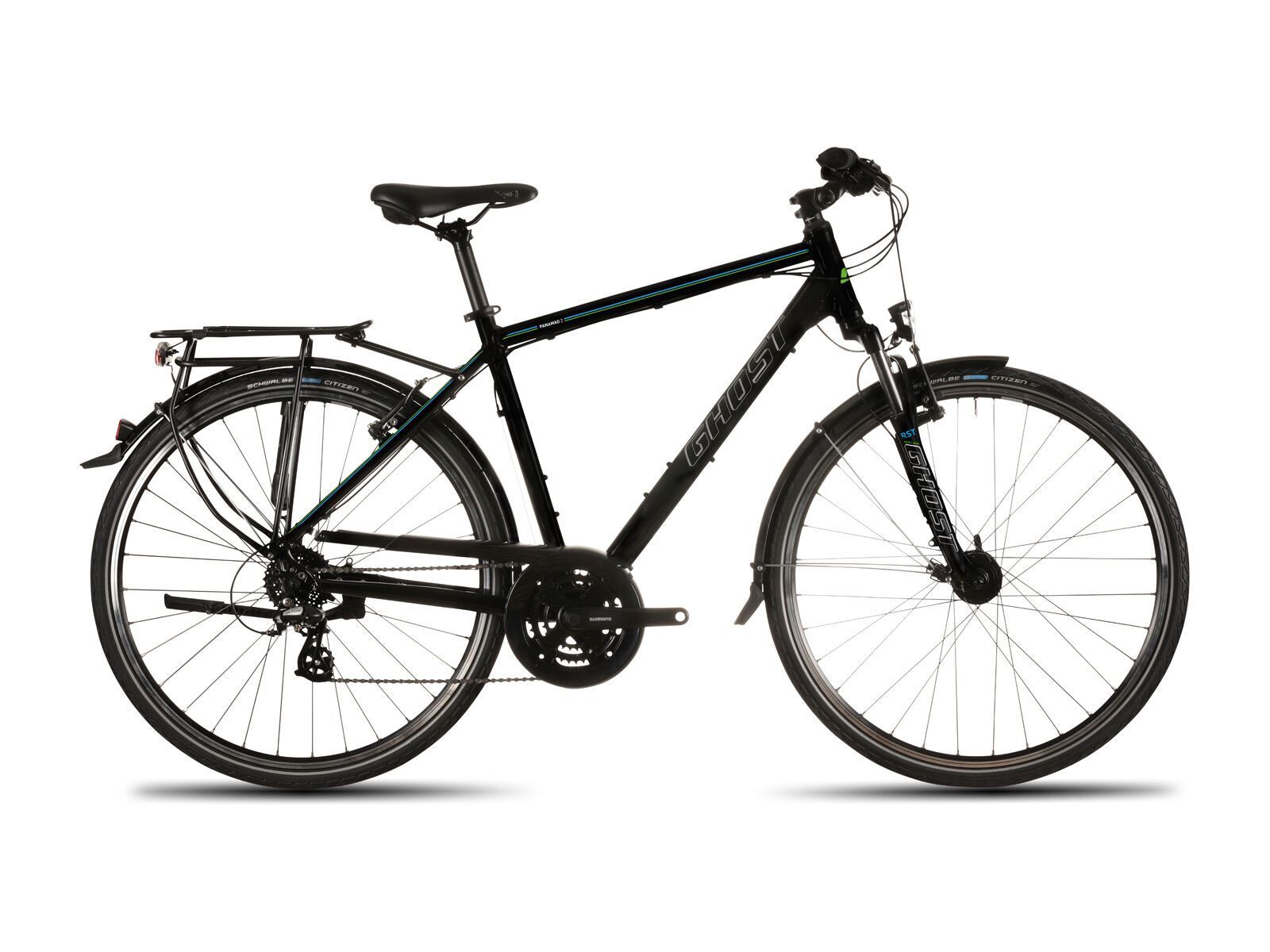 Ghost Panamao 2 Midseason, black/blue/green - Bild 1