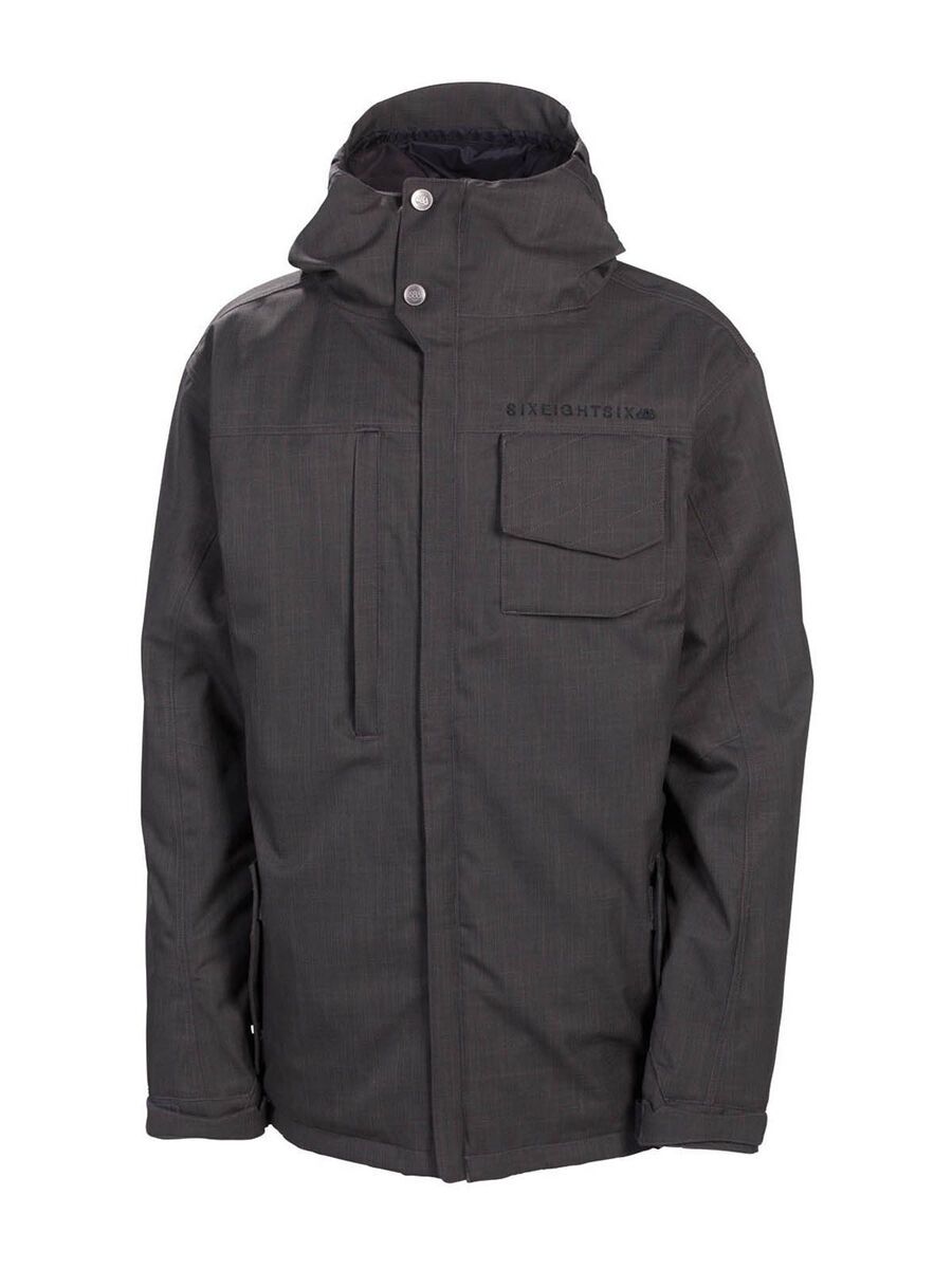 686 Mannual Legacy Insulated Jacket, Gunmetal Herringbone Denim - Bild 1