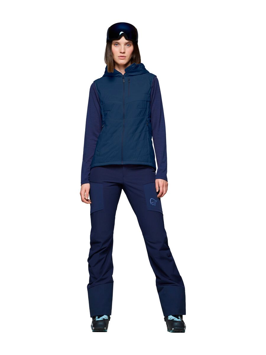 Norrona lyngen Alpha90 Vest W's, indigo night - Bild 3