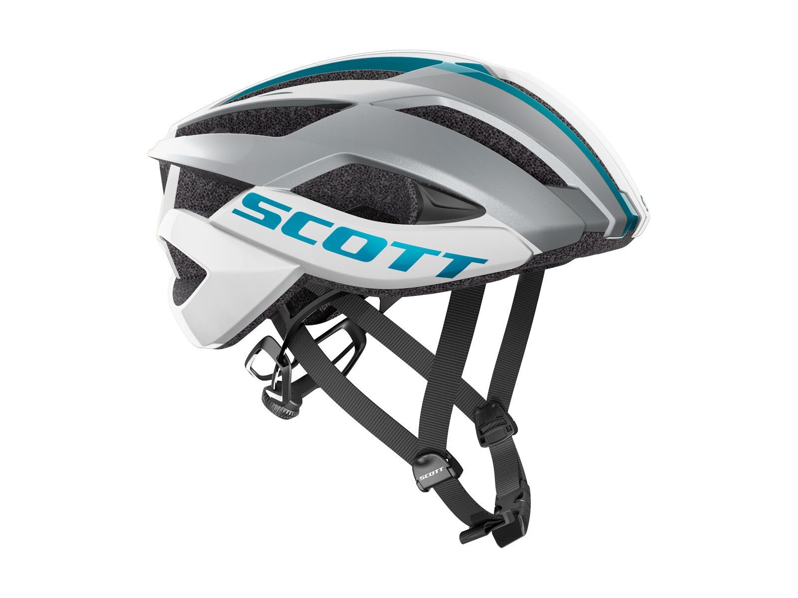 Scott Arx Plus Helmet, white/blue - Bild 1