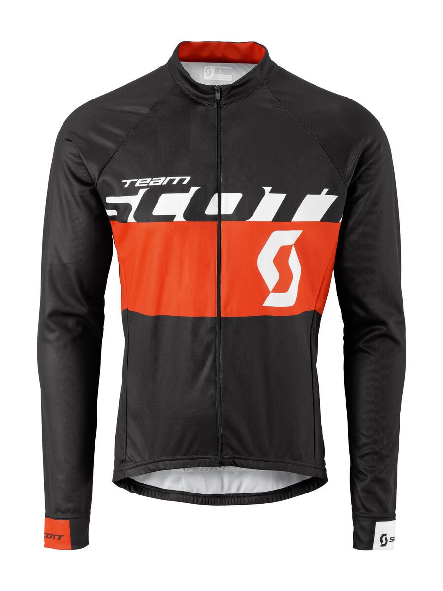 Scott RC Team l/sl Shirt, black/tangerine orange - Bild 1