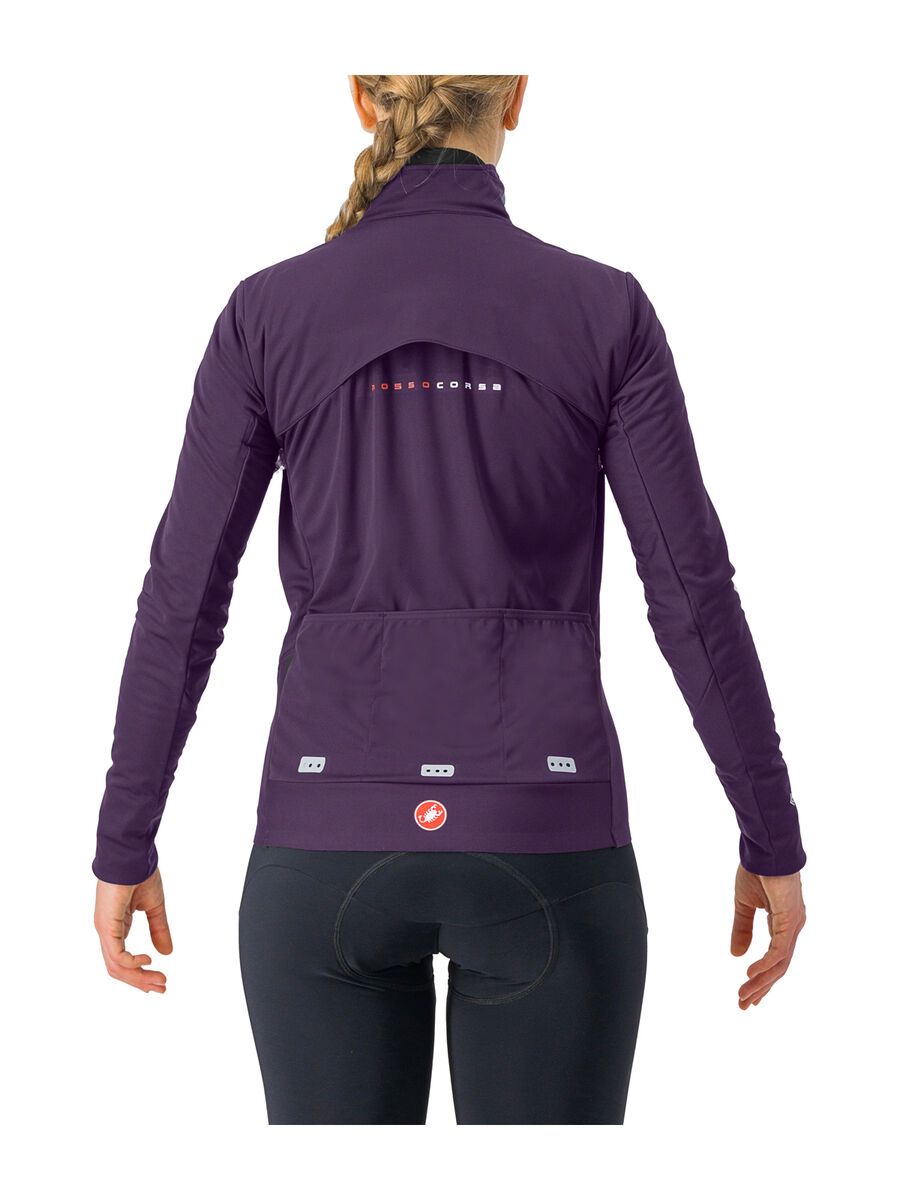 Castelli Alpha Doppio RoS W Jacket, night shade/orchid petal-silve - Bild 2