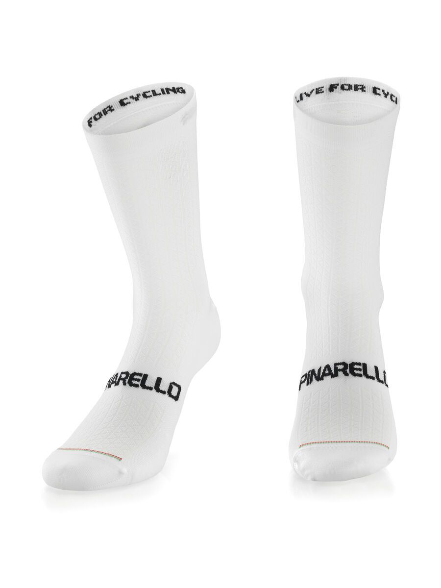 Pinarello Performance Socks, white - Bild 1
