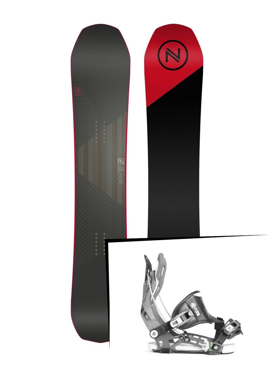 Set: Nidecker Platinum 2019 + Flow NX2 (2226524S) - Bild 1