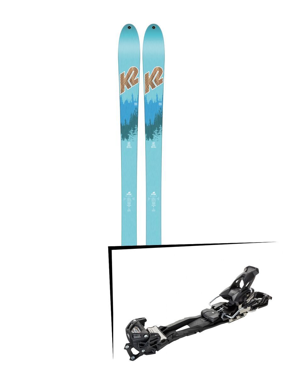 Set: K2 SKI TalkBack 82 ECOre 2018 + Tyrolia Adrenalin 16 AT - Bild 1