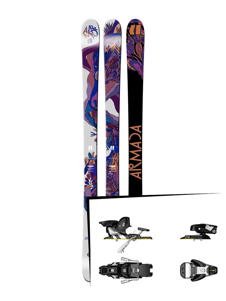 Set: Armada Arw 84 2017 + Salomon STH2 WTR 13 (1456103) - Bild 1