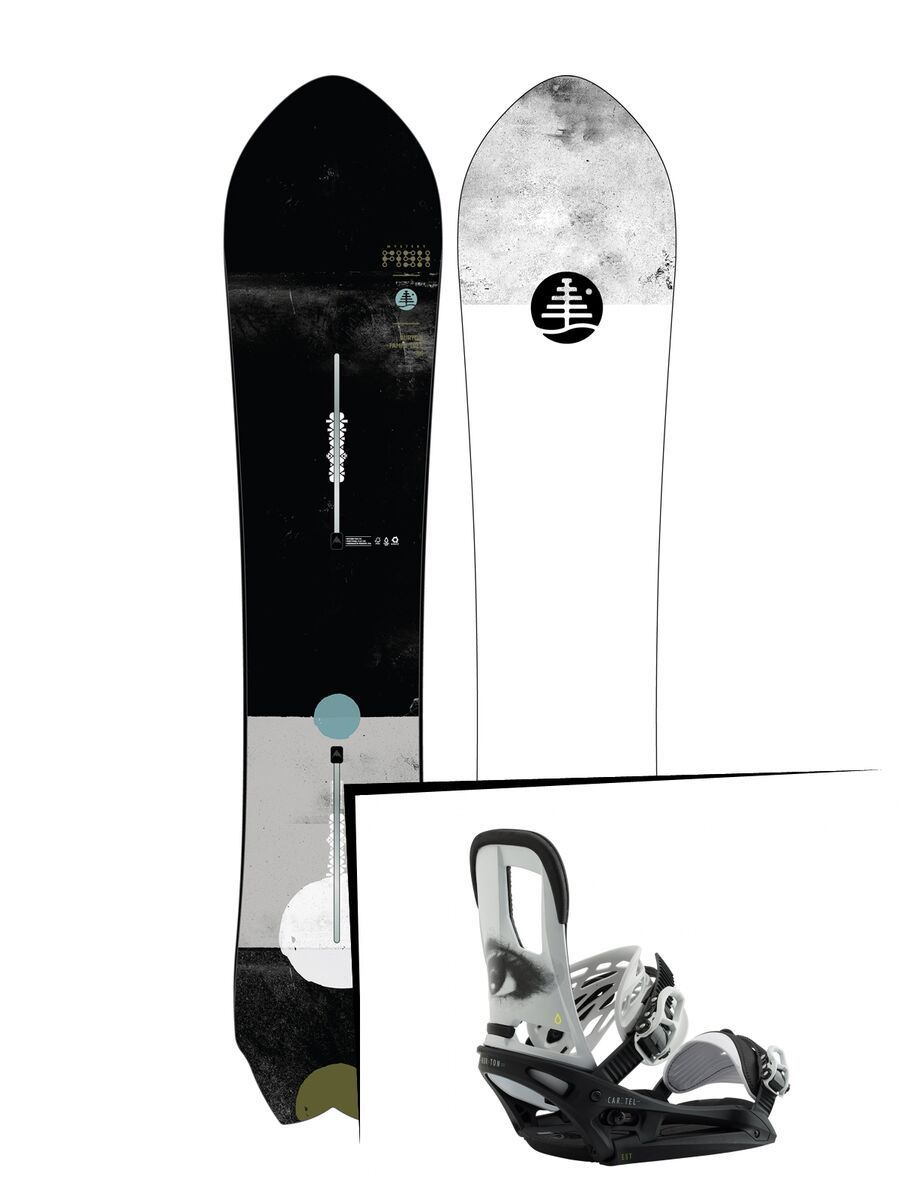Set: Burton Family Tree Mystery Fish 2019 + Burton Cartel EST all eyez - Bild 1