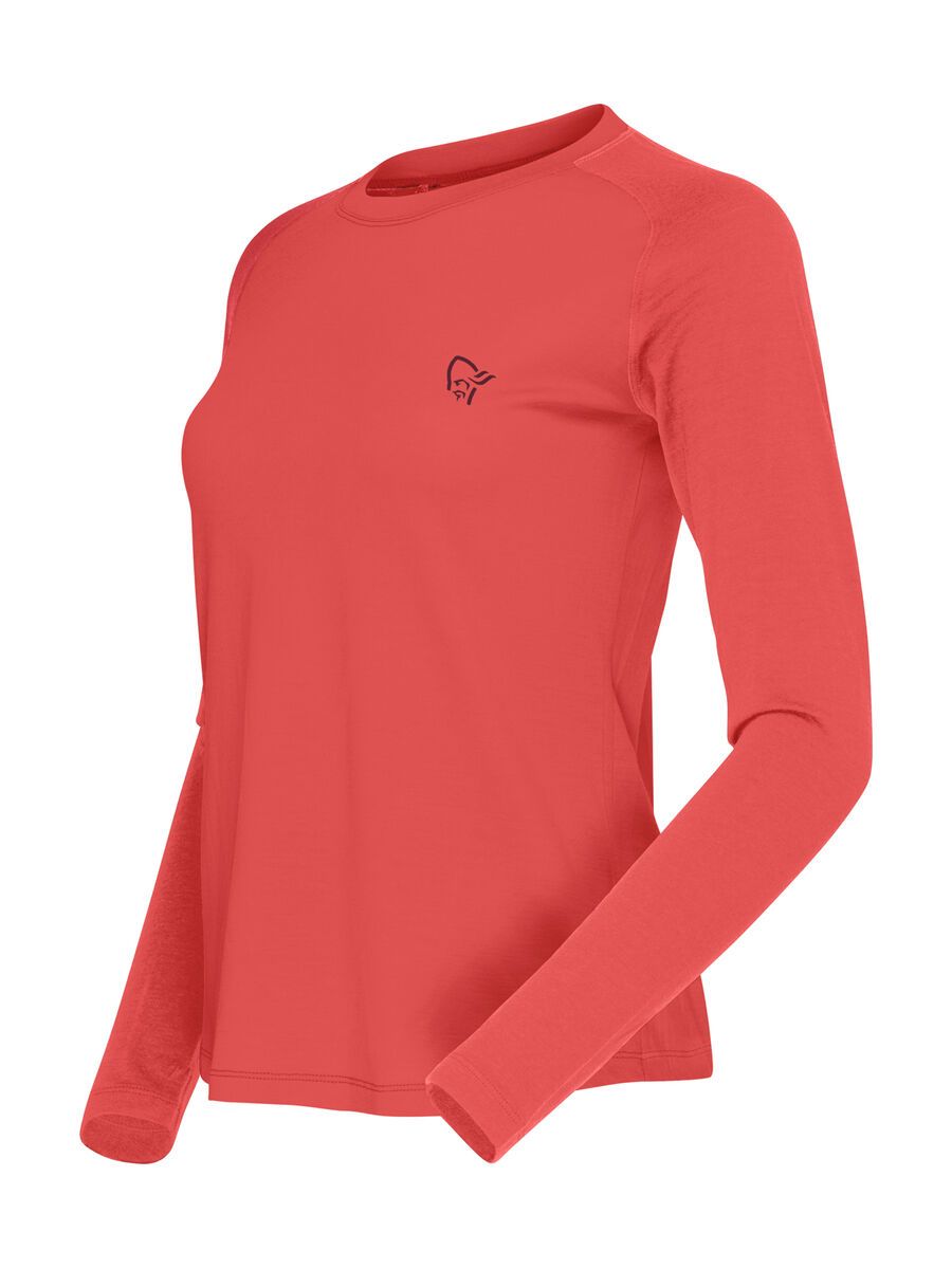 Norrona femund pureUll Long Sleeve W's, baked apple - Bild 2